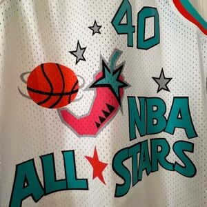 Mitchell & Ness 1996 NBA All Star Shawn Kemp Swingman White Jersey